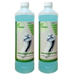 2x 1L BioTensiv Professional Scherkopfreiniger Reinigungsflüssigkeit