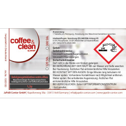 300 Reinigungstabletten Coffee&Clean by JaPeBi á 1,2gr.