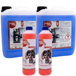 10L Milchschaumreiniger + 2L Flüssigentkalker...