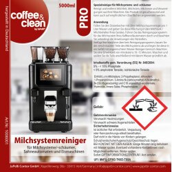 5L Milchsystemreiniger + 2L Flüssigentkalker für Kaffeevollautomaten Gastro
