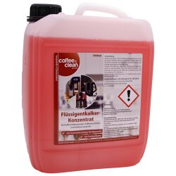 5L Milchschaumreiniger + 5L Flüssigentkalker für Kaffeevollautomaten Gastro