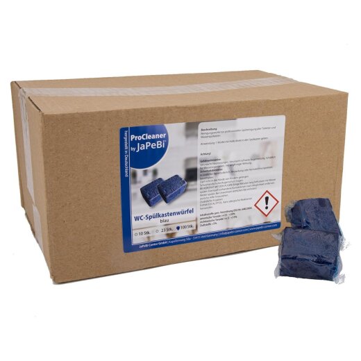 WC-Spülkastenwürfel Wasserkasten-Würfel DropIn blue, 50g