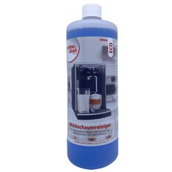 1 L Milchschaumreiniger Rundflasche incl. Dosierhilfe Coffee&Clean by JaPeBi ECO