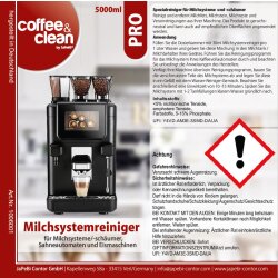 5 Liter Milchsystemreiniger PRO Coffee&Clean by JaPeBi