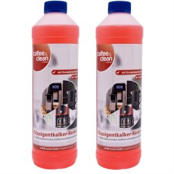 2x 1 Liter liquid descaler with indicator and corrosion protection