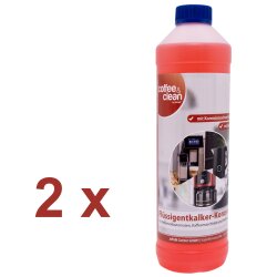 2x 1 Liter liquid descaler with indicator and corrosion protection