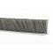 Bürstendichtung Dichtungsbürste Türbürste Breite 4,8mm Höhe 3 - 25 mm Farbe Grau