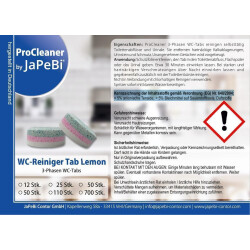 WC-Reinigungstabletten Reiniger-Tabs ProCleaner by...