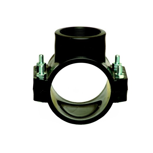 Unidelta PP Anbohrschelle mit Innengewinde (ohne Verstärkung)