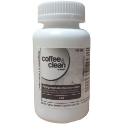 1,2g cleaning tablets Coffee&Clean by japebi 1 tin