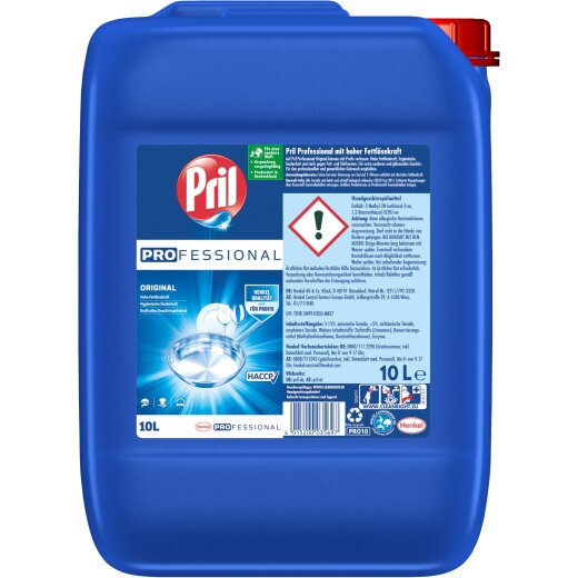 Pril Professional Original Handgeschirrspülmittel , 10 Liter