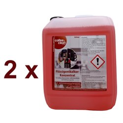 2x 5 Liter Flüssig-Entkalker mit Farbindikator und Korrosionsschutz