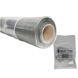 Edelstahlgewebe V2A , 60 cm breit, mit 12/24...