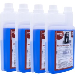 4x 1 Liter Milchsystemreiniger PRO Coffee&Clean by JaPeBi in Dosierflasche